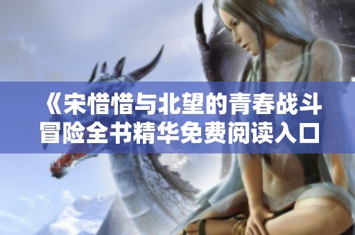 《宋惜惜与北望的青春战斗冒险全书精华免费阅读入口》