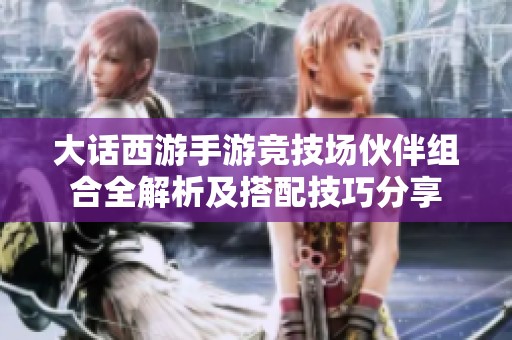 大话西游手游竞技场伙伴组合全解析及搭配技巧分享