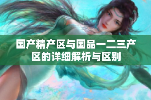 国产精产区与国品一二三产区的详细解析与区别