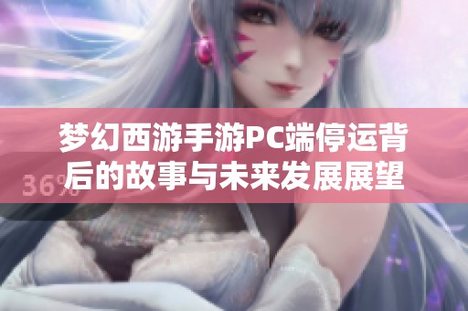梦幻西游手游PC端停运背后的故事与未来发展展望